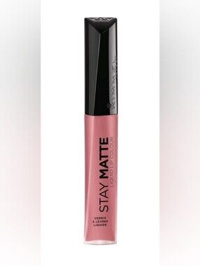 #110 Blush, Rimmel London Stay Matte Liquid Lipstick, 0.21 oz